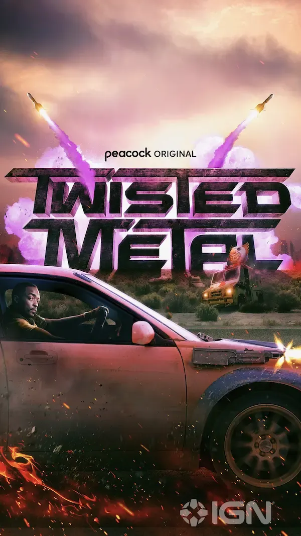 الكشف عن أول ملصق دعائي لمسلسل Twisted Metal التلفزيوني