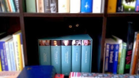 Funny cats - part 94 (40 pics + 10 gifs), cat pictures, black cat hides in book shelf