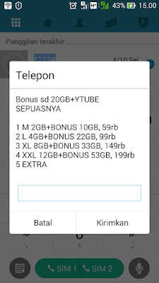 paket freedom combo im3 indosat ooredoo