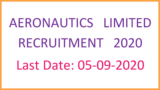 Aeronautics Limited Recruitment 2020 