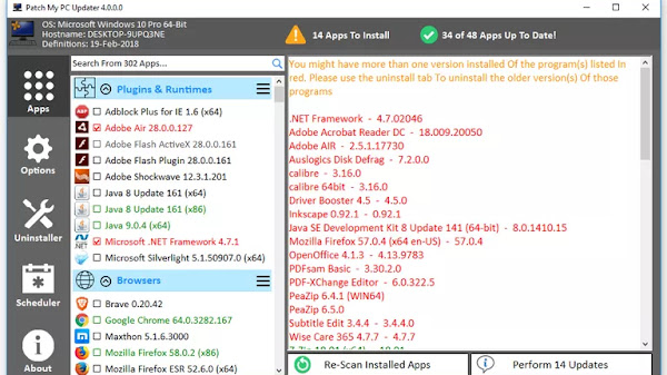 Patch My PC Updater v4.1.0.0 İndir