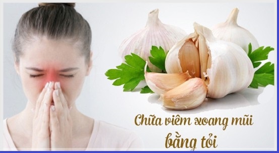 CÁCH CHỮA TRỊ VIÊM XOANG TẠI NHÀ BẰNG TỎI