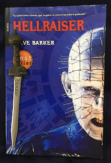 Portada del libro Hellraiser, de Clive Barker