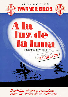 A LA LUZ DE LA LUNA. España. Guía publicitaria. A LA LUZ DE LA LUNA. On Moonlight Bay. 1951. Estados Unidos. Dirección: Roy Del Ruth. Reparto: Doris Day, Gordon MacRae, Jack Smith, Leon Ames, Rosemary DeCamp, Mary Wickes, Ellen Corby, Billy Gray, Henry East, Jeffrey Stevens, Eddie Marr.