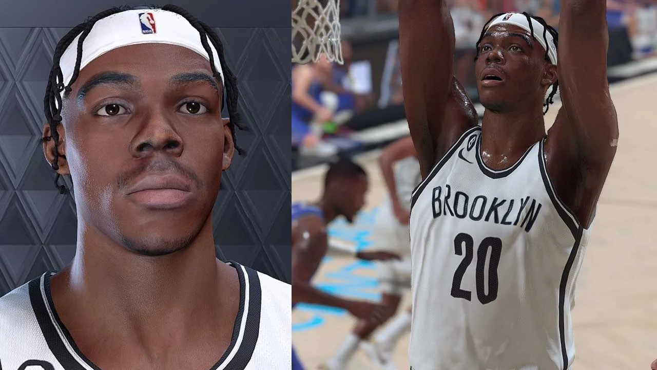 NBA 2K23 Day´Ron Sharpe Cyberface