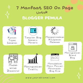 tujuh manfaat SEO On Page untuk blogger