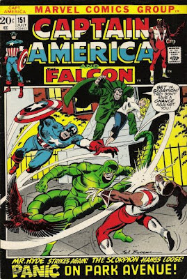 Captain America and the Falcon #151, Mr Hyde and the Scorpion