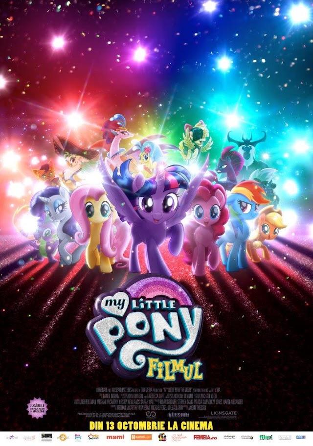 Micul meu ponei (Film animație 2017) My Little Pony: The Movie Trailer și detalii