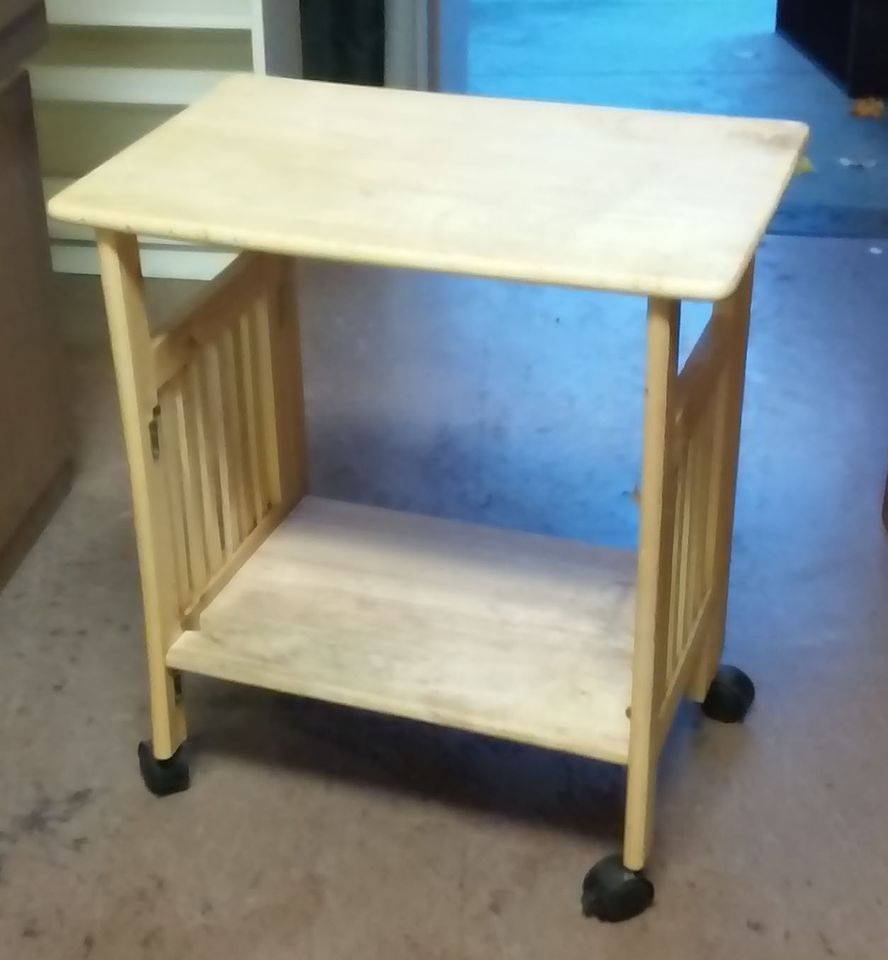 UHURU FURNITURE & COLLECTIBLES: SOLD Folding Cart on Wheels - $25