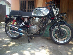 Honda CB 100cc jadi Monster 523 cc