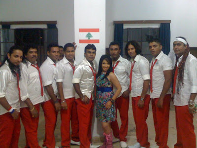 of Lebenon with "Flash back" Srilankan famous Music Band - Sri Lankan