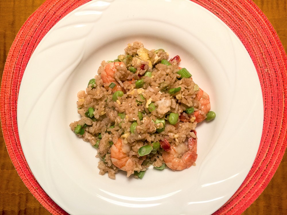  Shrimp and Edamame Stir Fry