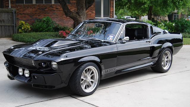 Ford Mustang GT500 Shelby Negro