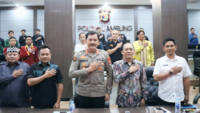 Polda Lampung Ikut Serta Dalam Dialog Publik Jelang Pemilu 2024