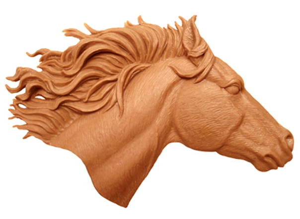 horse head stl file