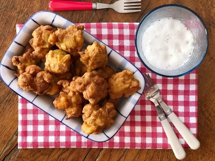 Buñuelos de alcachofa