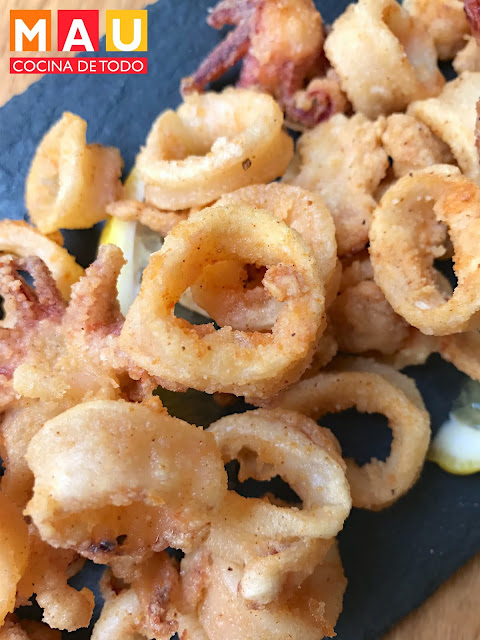 mau cocina de todo calamares fritos facil receta empanizados