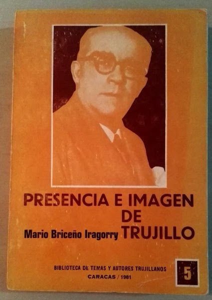 Portada del libro "Presencia e Imagen de Trujillo" de M. Briceño Iragorry