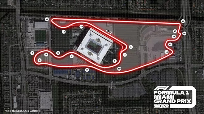 VIDEO: la Fórmula 1 reveló en una simulación como será la vuelta al circuito de Miami