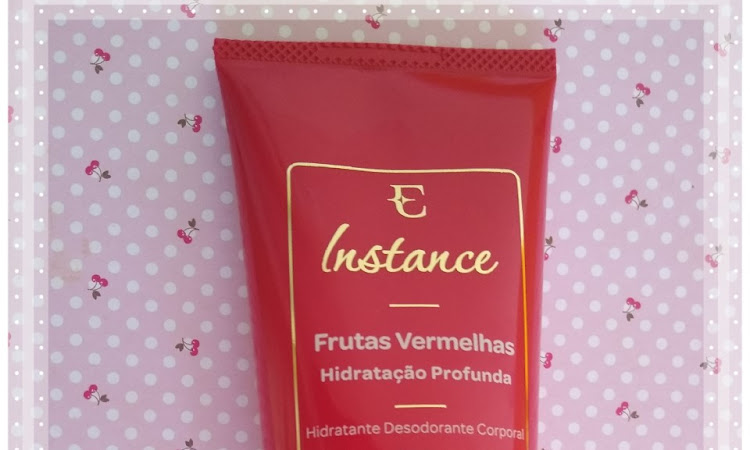 Creme de Frutas Vermelhas para Corpo e Mãos da Eudora