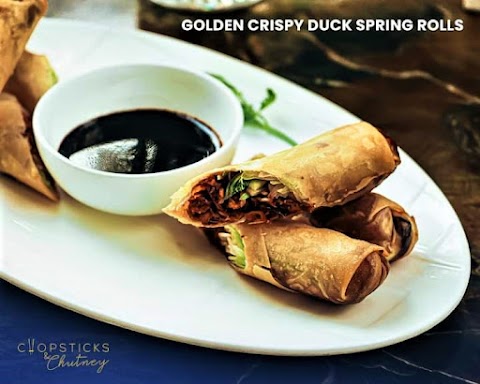 Crispy Duck Spring Rolls