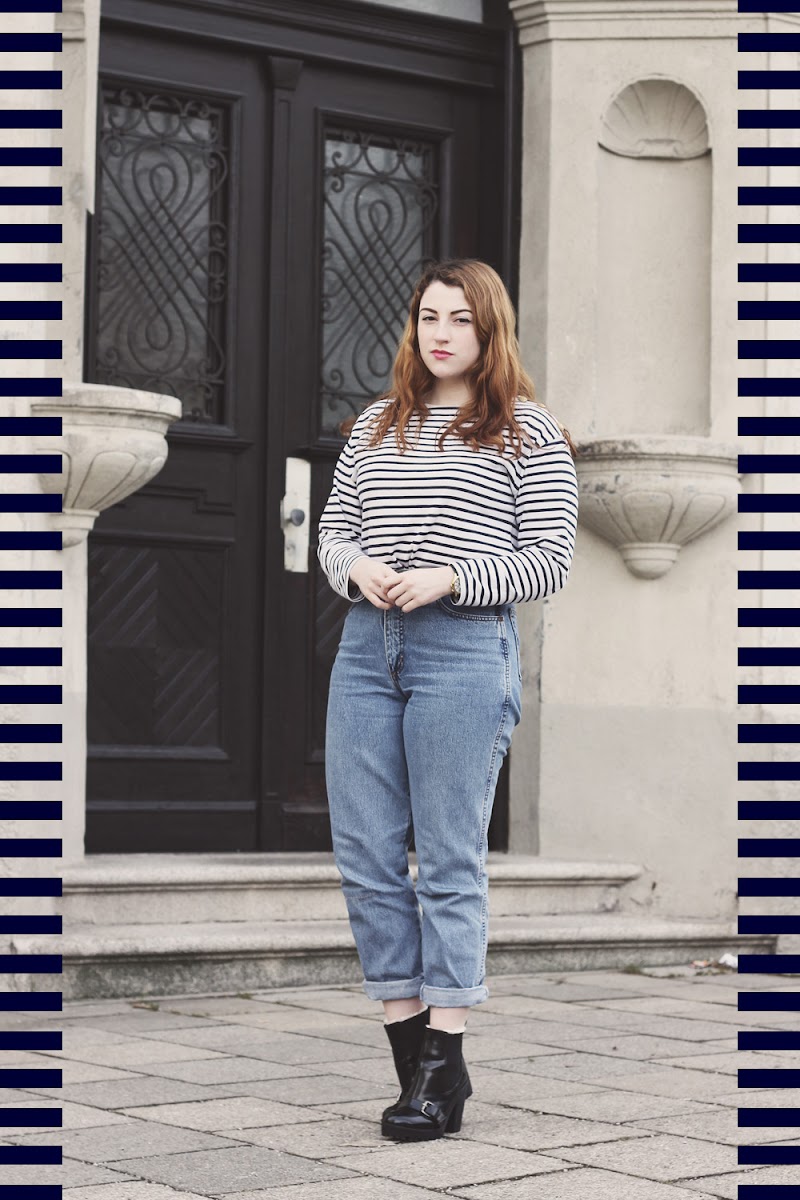 how to wear a breton stripey top