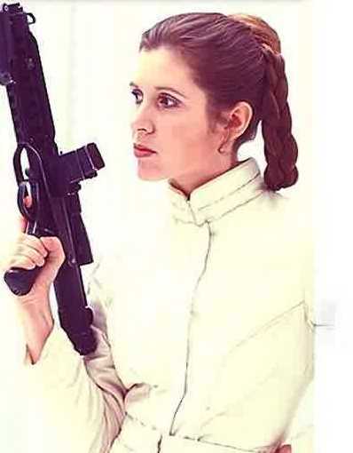 Princess Leia was played by Carrie Fisher in the original trilogy