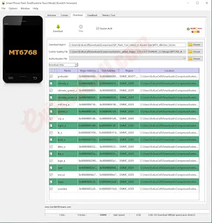 Flash Redmi 10 2022 Selene via SP FlashTool