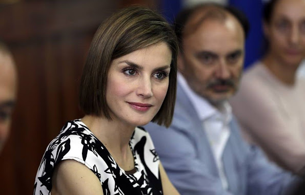 Queen Letizia of Spain visited the Universidad Nacional Autonoma de Honduras on May 26, 2015 in Tegucigalpa. 