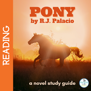 a horse running in the field, novel Pony by R.J. Palaccio