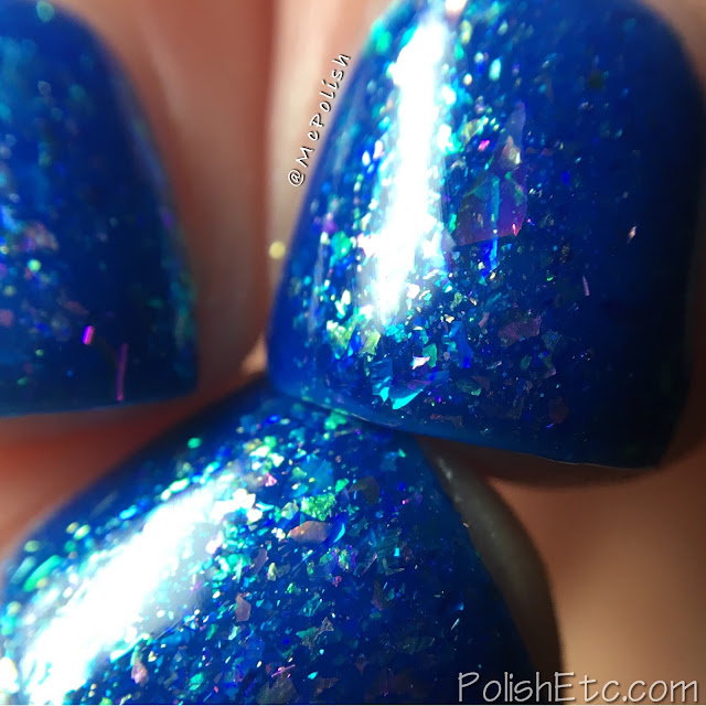 Ever After Polish - Flake It Up Collection - McPolish - Blue Hawaiian