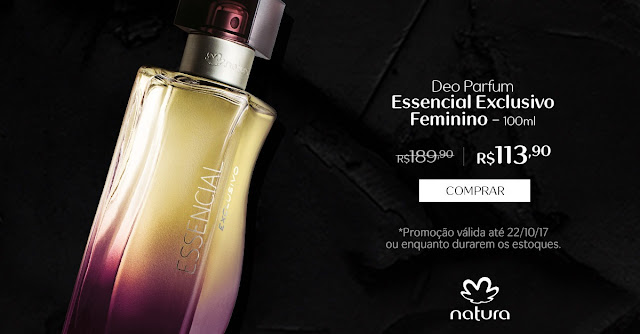  NATURA PERFUME ESSENCIAL EXCLUSIVO FEMININO