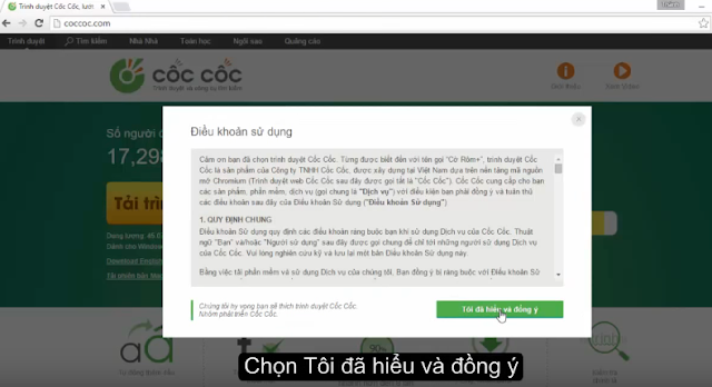 Hướng dẫn "Cài đặt Cốc Cốc " bằng hình ảnh mới nhất 2017 b