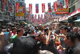 Songkran Festival (Thai New year) in Bangkok 2007