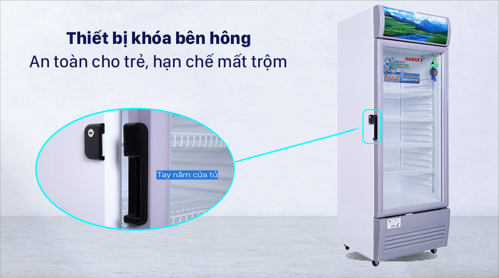 Tủ Mát Sanaky Inverter 290 lít VH358K3L