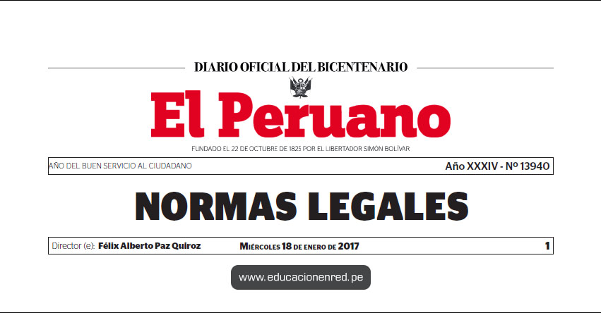 R. S. G. Nº 008-2017-MINEDU - Modifican Norma que establece disposiciones para el Acompañamiento Pedagógico en la Educación Básica, aprobada por Res. N° 008-2016-MINEDU - www.minedu.gob.pe