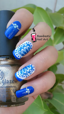 dry water marble nail art, diy nail art