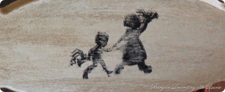 Painted Chair-silhouette stamp