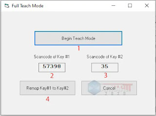 Cara disable key dengan opsi Full Tech Mode di KeyTool
