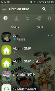 Download BBM MOD KODE Versi Terbaru v3.3.7.97 APK