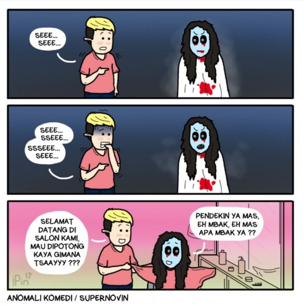 14 Komik Lucu Hantu Ini Kocak Banget Bikin Pocong Dkk Hilang