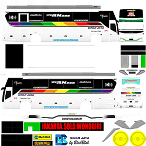 Livery Sinar Jaya JB3+ Cvt Faridh Madyawan