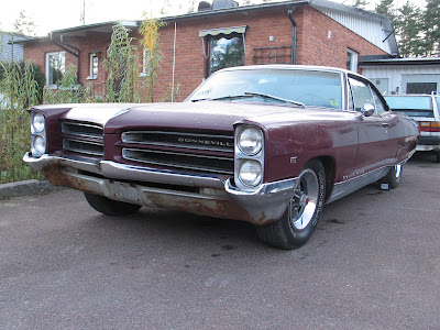 I Karlstad sprang vi p en nyimporterad Pontiac Bonneville 1966 Popul r bil 