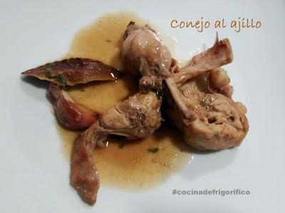 Conejo al ajillo #cocinadefrigorifico