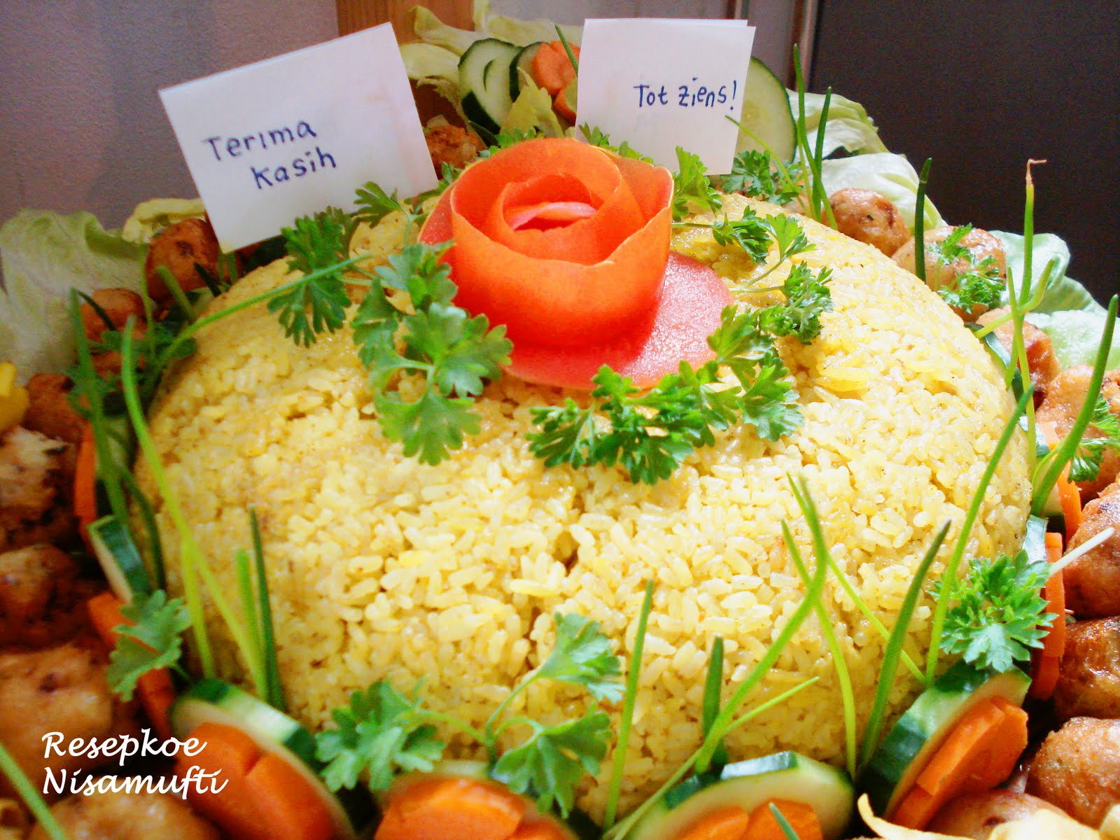 Kumpulan Resep Tumpeng perpisahan