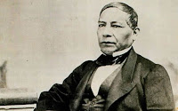 Benito Juárez, président de la république du Mexique