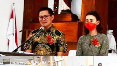 Joune Ganda bersama Istri "Safari" Rohani di Minut