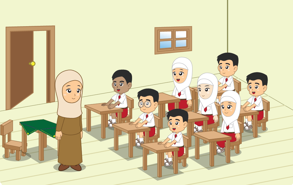 Baru 27+ Gambar Perempuan Kartun Guru Dan Murid