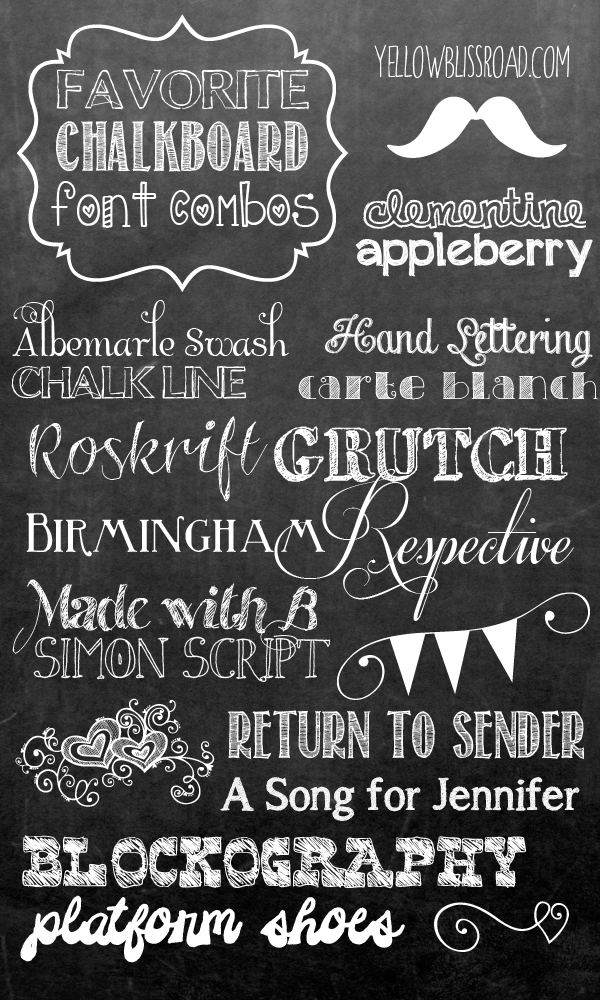 Top+Eight+favorite+chalkboard+font+combinations