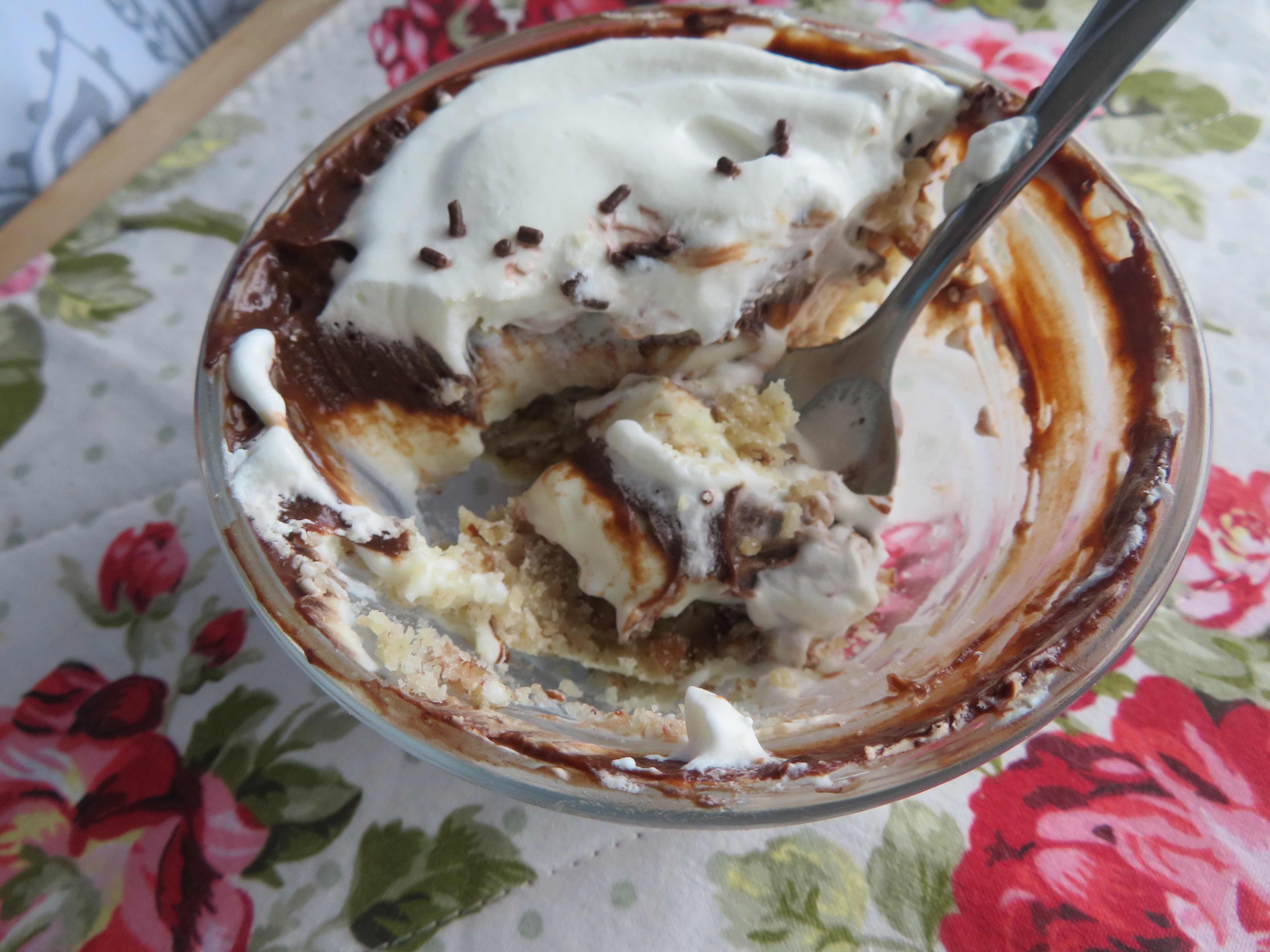 Layered Chocolate Pudding Dessert - The BakerMama